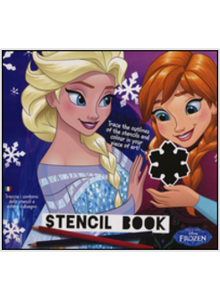 STENCIL BOOK FROZEN 2