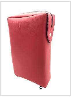 CUSTODIA ROSSA IN SIMILPELLE PER NUOVO MESSALE QUOTIDIANO SAN PAOLO 2020 ZIP