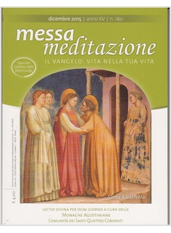MESSA MEDITAZIONE DICEMBRE 2015