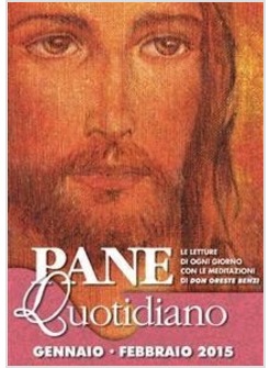PANE QUOTIDIANO NOVEMBRE DICEMBRE 2015