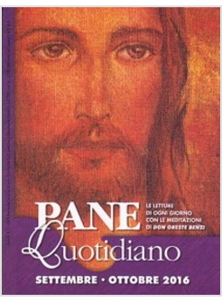 PANE QUOTIDIANO SETTEMBRE OTTOBRE 2016 