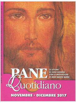 PANE QUOTIDIANO NOVEMBRE - DICEMBRE 2017 