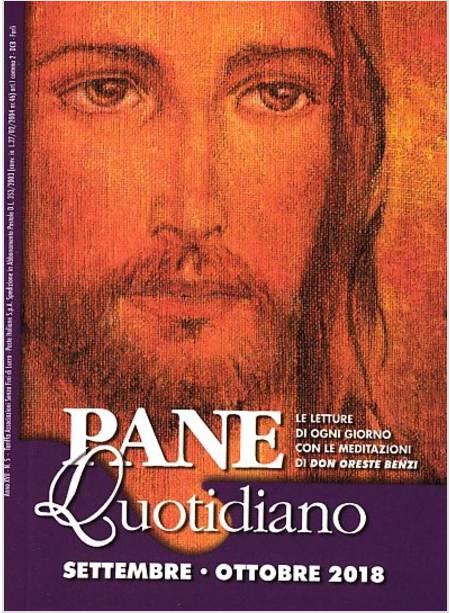 PANE QUOTIDIANO SETTEMBRE OTTOBRE 2018