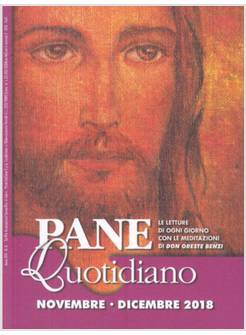 PANE QUOTIDIANO NOVEMBRE - DICEMBRE 2018 