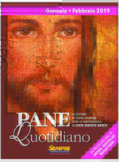 PANE QUOTIDIANO GENNAIO FEBBRAIO 2019 