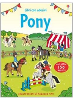 PONY LIBRI CON ADESIVI