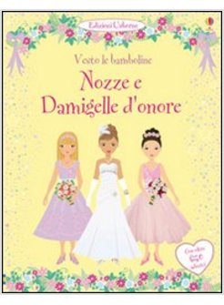 NOZZE E DAMIGELLE D'ONORE. CON ADESIVI