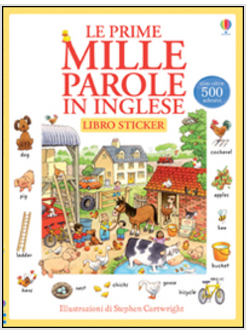 LE PRIME MILLE PAROLE IN INGLESE. CON ADESIVI