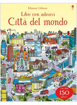 CITTA' DEL MONDO. LIBRI CON ADESIVI