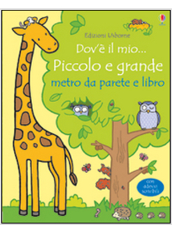 DOV'E' IL MIO... PICCOLO E GRANDE METRO DA PARETE LIBRO