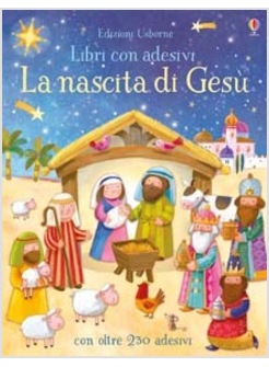 LA NASCITA DI GESU'. LIBRI CON ADESIVI