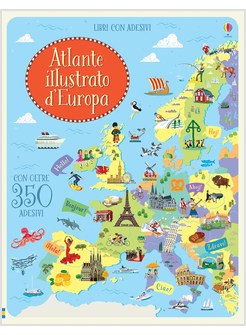 ATLANTE D'EUROPA. CON ADESIVI. EDIZIONE ILLUSTRATA