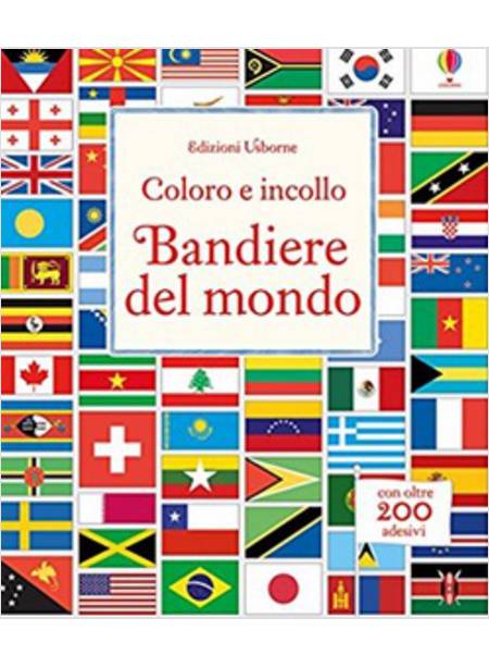 COLORO E INCOLLO: BANDIERE DEL MONDO