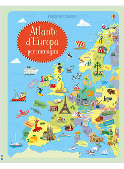 ATLANTE D'EUROPA PER IMMAGINI. EDIZ. ILLUSTRATA