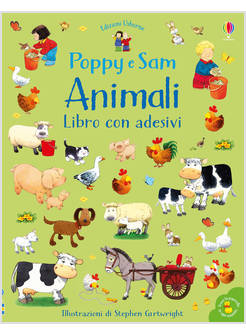 ANIMALI. POPPY E SAM. CON ADESIVI. EDIZ. A COLORI
