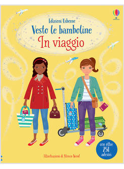 VESTO LE BAMBOLINE IN VIAGGIO CON OLTRE 250 ADESIVI