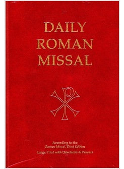 DAILY ROMAN MISSAL  3 EDITION LARGE PRINT WITH DEVOTIONS