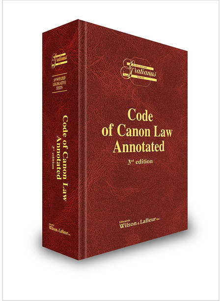 CODE OF CANON LAW ANNOTATED  3RD EDITION
