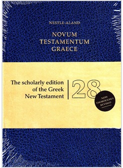 NOVUM TESTAMENTUM GRAECE 28SIMA EDIZIONE