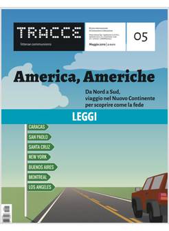 TRACCE N.5  MAGGIO 2019 AMERICA, AMERICHE