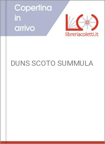 DUNS SCOTO SUMMULA