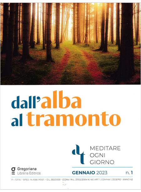 DALL'ALBA AL TRAMONTO GENNAIO 2023