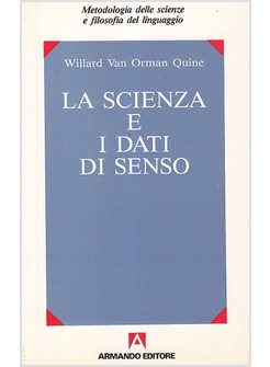 LA SCIENZA E I DATI DI SENSO