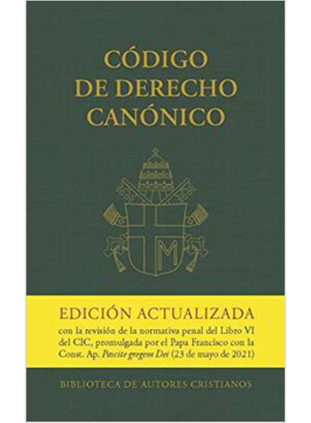 CODIGO DE DERECHO CANONICO EDICION ACTUALIZATA