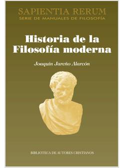 HISTORIA DE LA FILOSOFIA MODERNA