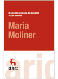 DICCIONARIO DEL USO DEL ESPANOL EDICION ABREVIADA