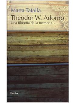 THEODOR W. ADORNO