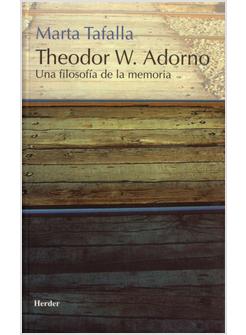 THEODOR W. ADORNO