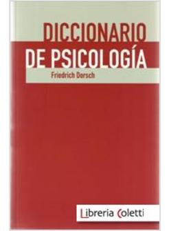 DICCIONARIO DE PSICOLOGIA