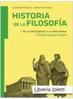 HISTORIA DE LA FILOSOFIA I (1) DE LA ANTIGUEDAD A LA EDAD MEDIA 1 FILOSOFIA