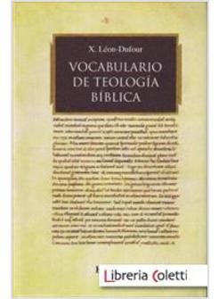 VOCABULARIO DE TEOLOGIA BIBLICA