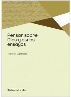 PENSAR SOBRE DIOS Y OTROS ENSAYOS