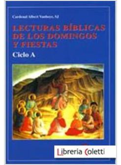 LECTURAS BIBLICAS DE LOS DOMINGOS Y FIESTAS CICLO A