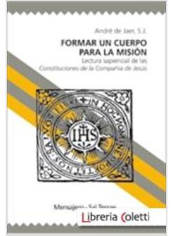 FORMAR UN CUERPO PARA LA MISION