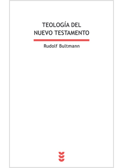 TEOLOGIA DEL NUEVO TESTAMENTO