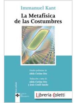 LA METAFISICA DE LAS COSTUMBRES