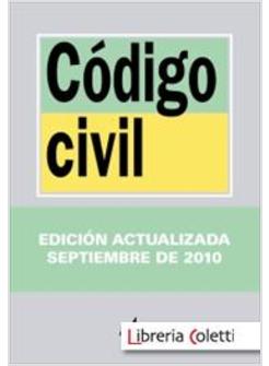 CODIGO CIVIL EDICION ACTUALIZADA SEPTIEMBRE 2010