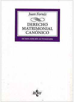 DERECHO MATRIMONIAL CANONICO OCTAVA EDICION ACTUALIZADA