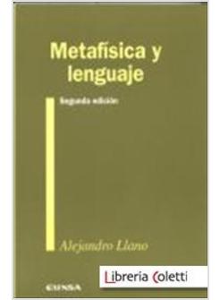 METAFISICA Y LENGUAJE