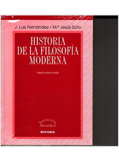 HISTORIA DE LA FILOSOFIA MODERNA