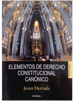 ELEMENTOS DE DERECHO COSTITUCIONAL CANONICO