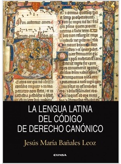 LA LENGUA LATINA DEL CODIGO DE DERECHO CANONIO