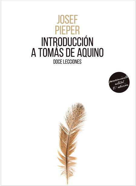INTRODUCCION A TOMAS DE AQUINO DOCE LECCIONES