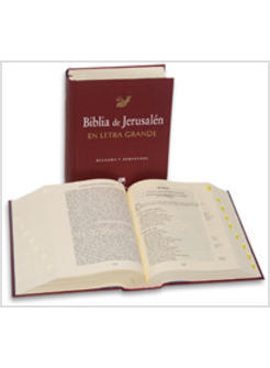 NUEVA BIBLIA DE JERUSALEN. 3 EDICION. EN LETRA GRANDE