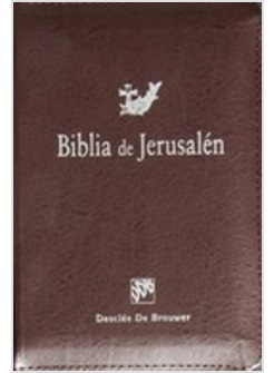 BIBLIA DE JERUSALEN. MANUAL. CON CREMALLERA