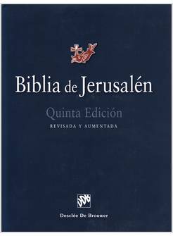 BIBLIA DE JERUSALEN MANUAL MODELO 1 